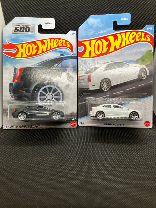 Hotwheels 2 Cadillac CTS-V sedan