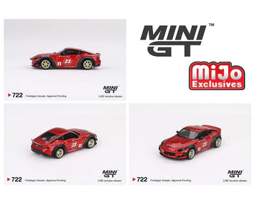 Nissan Z Pandem Passion Red Mini GT Mijo Exclusives