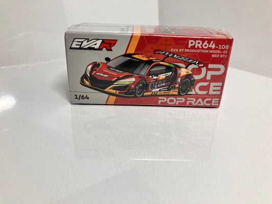 POP RACE EVA RT PRODUCTION MODEL -02 NSX GT3 — RED