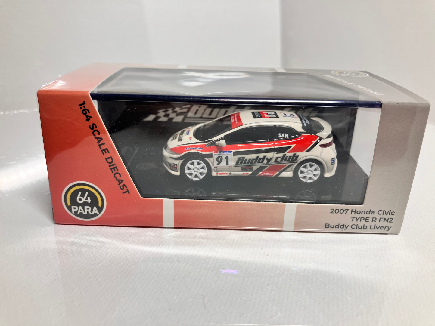 Para 64 2007 Honda civic    TYPE R FN2 Buddy club livery